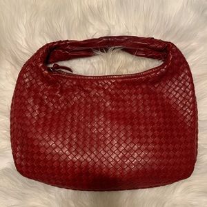 COPY - BOTTEGA VENETA Authentic Used Napa Intrecciato medium hobo